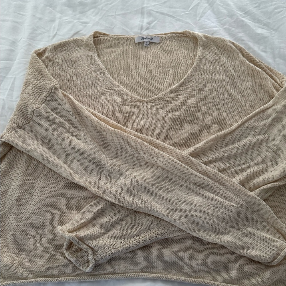 Cream Knit Sweater